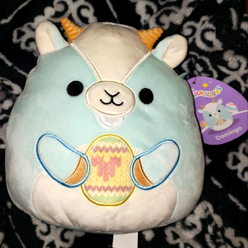 Squishmallow 8" Domingo the Goat Easter Egg 2023  Kellytoy NWT